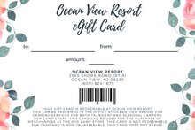 Load image into Gallery viewer, OVR eGift Card (Floral Theme)