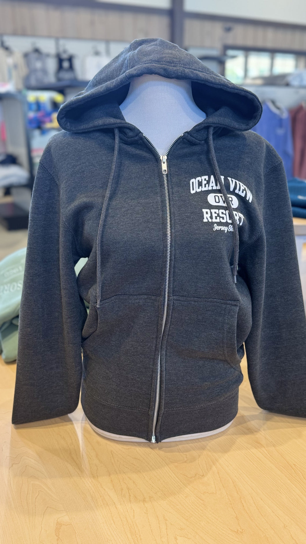 LANE SEVEN ADULT ZIPPER HOOD