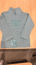 Load image into Gallery viewer, YOUTH NANTUCKET FLEECE SWEATSHIRT WITH TUNNEL NECK W/ DRAWSTRING BOTTOM
